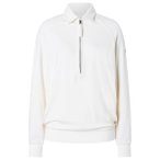 super.natural - Women's 1/4 Zip Sweater - Pullover Gr XS weiß