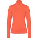 Bergzeit Basics Kaikkialla Saija Half Zip  Damen  Pullover orange Größe S Camp