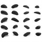 blue pill - Easy Boulder - Klettergriffe Gr XS-M schwarz
