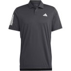 ADIDAS Herren Polo Club 3-Streifen Tennis, Größe S in Schwarz