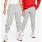 NIKE Kinder Hose K NSW CLUB FLC JGGR LBR, Größe M in Grau