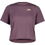 Maloja WindeggM.  Damen  T-Shirts lila Größe L Gravel  Atmungsaktiv
