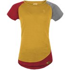 Grüezi Bag Janeway WoodWool  Damen  T-Shirts gelb Größe XS Trekking  Hautfreu