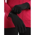 ICEBREAKER Handschuhe / Unterzieh-Handschuhe "Gloveliner", Größe XS in Schwarz