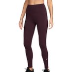 Nike One High-Rise Damen Leggings ( Beere XS)