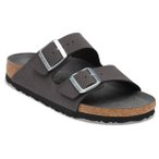 Birkenstock - Arizona BFBC - Sandalen 42 - Narrow grau/schwarz