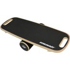 SCHILDKRÖT FITNESS Balancegerät WOODEN BALANCE BOARD, Größe ONE SIZE in Schw