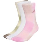 ADIDAS Herren Socken TIE DYE 3PP, Größe 40-42 in Pink