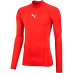 PUMA Herren Shirt LIGA Baselayer Tee LS Warm, Größe L in Rot