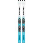 HEAD Kinder All-Mountain Ski Supershape JRS + JRS 7.5 GW CA, Größe 160 in Blau