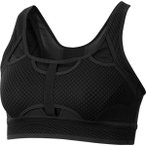 NIKE Damen Sport-BH "Swoosh UltraBreathe", Größe XS in Schwarz