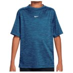 Nike - Kid's Dri-Fit Multi S/S Top LBR Heather - T-Shirt Gr S blau