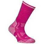 Alpacasocks&Co - Merino Outdoor Kids - Wandersocken 23-26 rosa