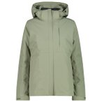 CMP - Women's Jacket Zip Hood + Inner Jacket 36Z2036D - Doppeljacke Gr 34 oliv