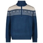 CMP - Sweat Knitted Yarn 7H77510 - Pullover Gr 56 blau