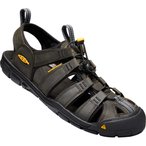 Keen Clearwater CNX Leather Sandale Herren  Sandalen schwarz Größe 46 Trekking