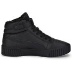 PUMA Kinder Freizeitschuhe Carina 2.0 Mid WTR Jr, Größe 38 in Schwarz