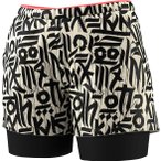 Dynafit Trail 2in1 Damen Laufshorts ( Beige S)