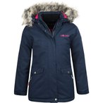 Trollkids Oslo XT Mantel Kinder  Winterjacke navy-magenta Größe 110 Lifestyle 