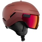 Atomic - Savor GT Visor HD S2 - Skihelm Gr M - 55-59 cm braun/rot