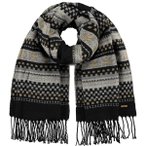 BARTS Damen Schal Floora Scarf, Größe ONE SIZE in Schwarz
