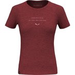 Salewa Eagle Eitd AM  Damen  T-Shirts rot Größe M Trekking  Atmungsaktiv
