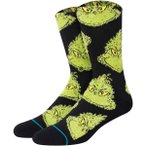 STANCE Unisex Socken - Mean One, Motiv, Logo, Crew Socken, Größe 38-42 in Schw