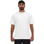 New Balance Athletics Cotton Herren T-Shirt ( Weiß L Größe,)