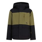 Ziener Kinder ALIM jun (jacket ski) ( Oliv 128 Größe,)