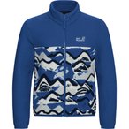 Jack Wolfskin Paw Era 100 Print  Kinder  Fleecejacke blau Größe 164 Trekking A