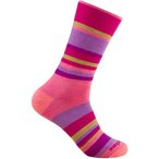 Wrightsock Stride Crew  Damen  Fahrradsocken pink Größe 34  Camping  Hautfreun