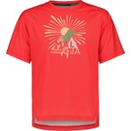 Maloja NastarG.  Kinder  T-Shirts rot Größe S Mountainbike  Atmungsaktiv