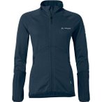VAUDE Damen Unterjacke Wo Monviso Fleece FZ Jacket II, Größe 42 in Blau