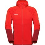 MAMMUT Herren Unterjacke Taiss ML Hooded Jacket Men, Größe XL in Rot
