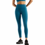 New Balance Sleek Pocket High Rise Damen Lauftights ( Petrol L)
