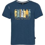 Chillaz Innsbruck Time To Chill  Herren  T-Shirts blau Größe XS Bouldern | Lif