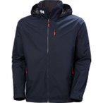HELLY HANSEN Herren Jacke CREW HOODED JACKET 2.0, Größe 4XL in Schwarz