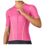 Castelli - Women's Anima Flow Jersey - Radtrikot Gr L rosa