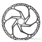 Trickstuff Downhill 223mm 6-Loch Bremsscheibe-Silber-One Size