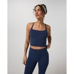 Vuori Allthefeels Strappy Back Top Damen  Tanktops blau Größe L Yoga | Trainin