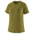Patagonia Women's Cap Cool Merino Blend Graphic Shirt T-Shirt, L, fitz roy strat