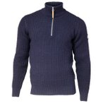 Ivanhoe of Sweden - Moritz Half Zip - Wollpullover Gr S blau
