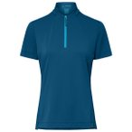 Vaude - Women's Adlux Half Zip Shirt - Radtrikot Gr 36 blau