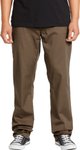 Volcom - Chino à la coupe droite - Frickin Modern Stretch Pant Mushroom für He