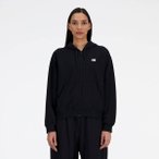 NEW BALANCE Damen Jacke Sport Essentials French Terry Full Zip, Größe M in Sch