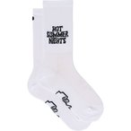 Fingerscrossed Classic Trip Hot Summer Nights   Fahrradsocken weiss Größe 43  