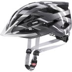 UVEX Kinder Helm air wing cc, Größe 56 in Schwarz