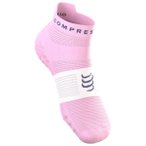 Compressport - Pro Racing Socks V4.0 Run Low - Laufsocken  T3 - EU 42-44 rosa