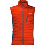 JACK WOLFSKIN Herren Weste ROUTEBURN PRO INS VEST M, Größe M in Rot