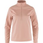 Fjällräven Abisko Lite Fleece Half Zip  Damen  Pullover rosa Größe L Trekkin